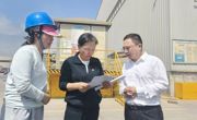 縣委書記王靜嫻調研第二季度經濟運行及安全生產工作